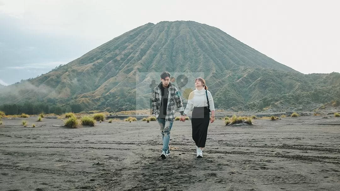 Gunung Batok di Kawasan Taman Wisata Gunung Bromo