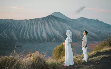 Latar Belakang Puncak Gunung Bromo View Dari Bukit Dingklik - Trippi.id